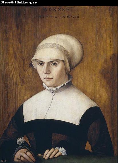 Christoph Amberger The wife of Jorg Zorer, at the age of 28